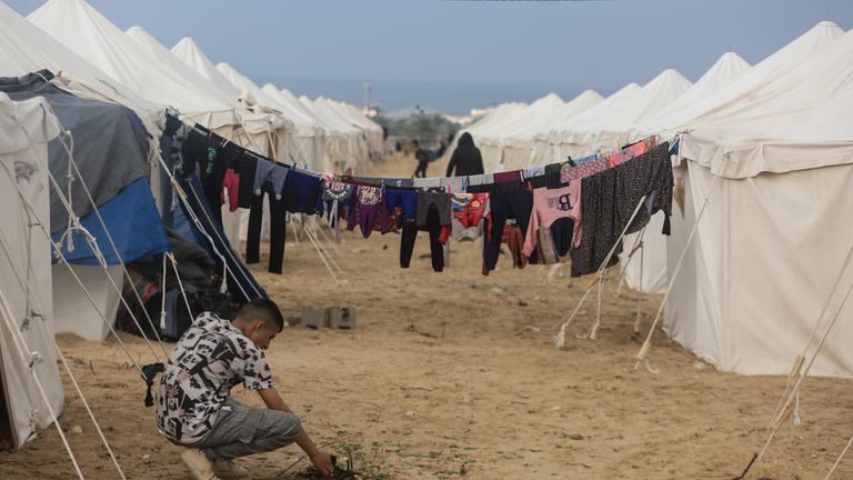 Zeltstadt in Chan Yunis