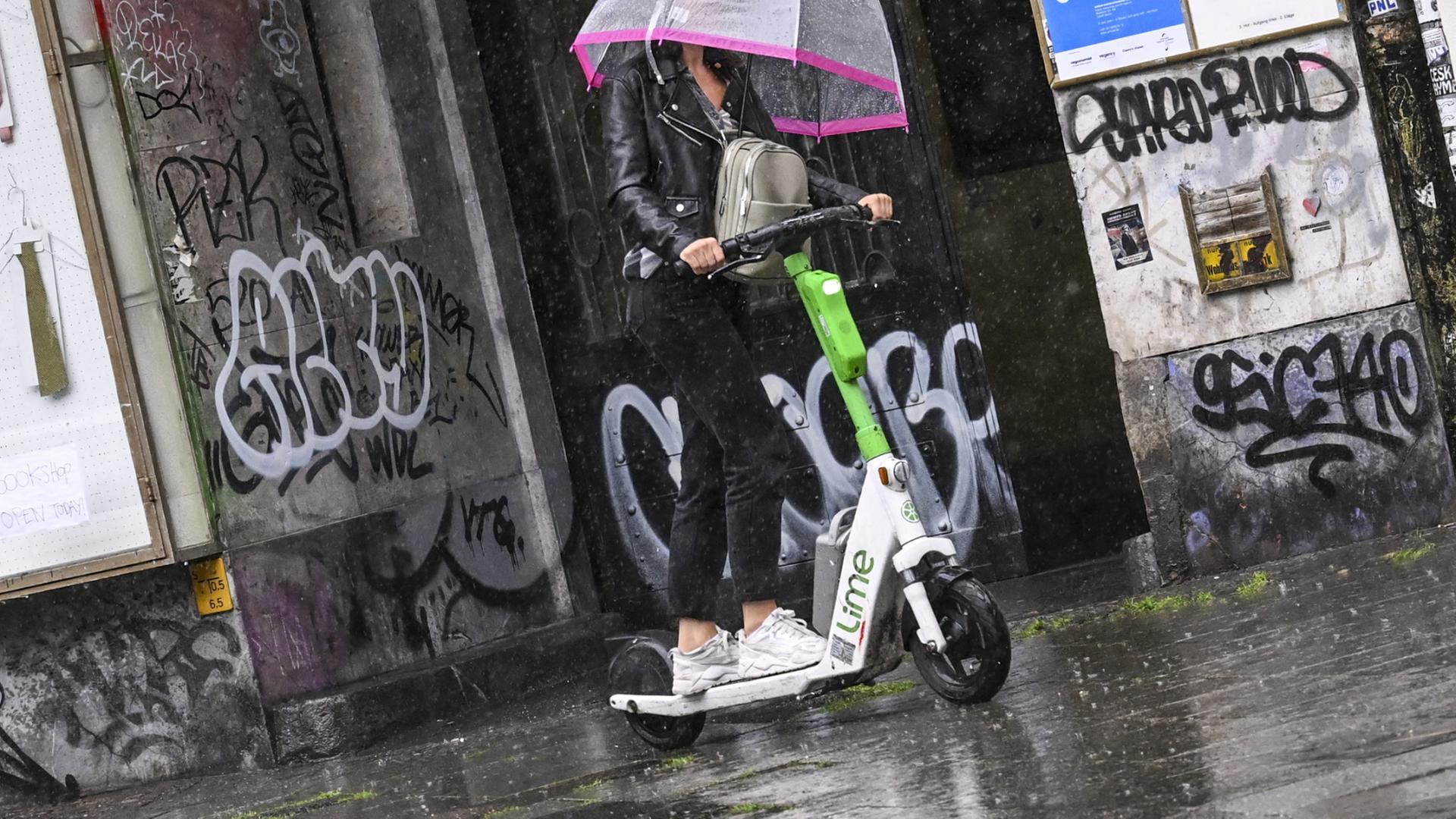 Unfallstatistik: Deutlich mehr Unfälle mit E-Scootern