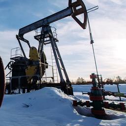 Öl- und Gasförderung in der westsibirischen Region Surgut.