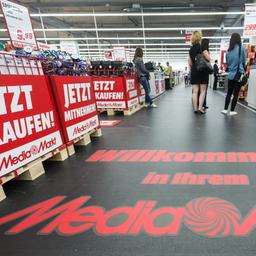 Eine Filiale von Media Markt in Ingolstadt.