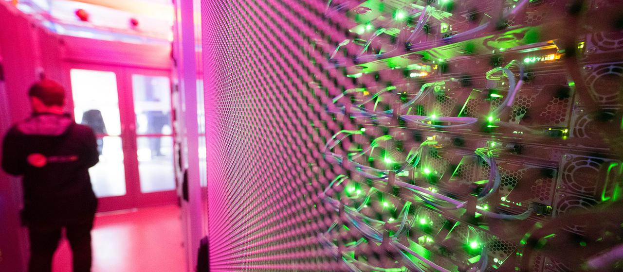 Rechenzentrum in Frankfurt