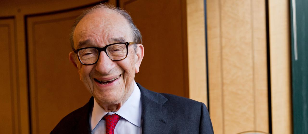 Alan Greenspan (Archivbild: 18.10.2013)