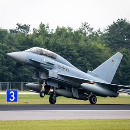 Ein Eurofighter der Luftwaffe.