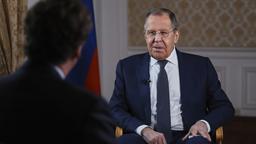 Sergej Lawrow im Interview mit Tucker Carlson