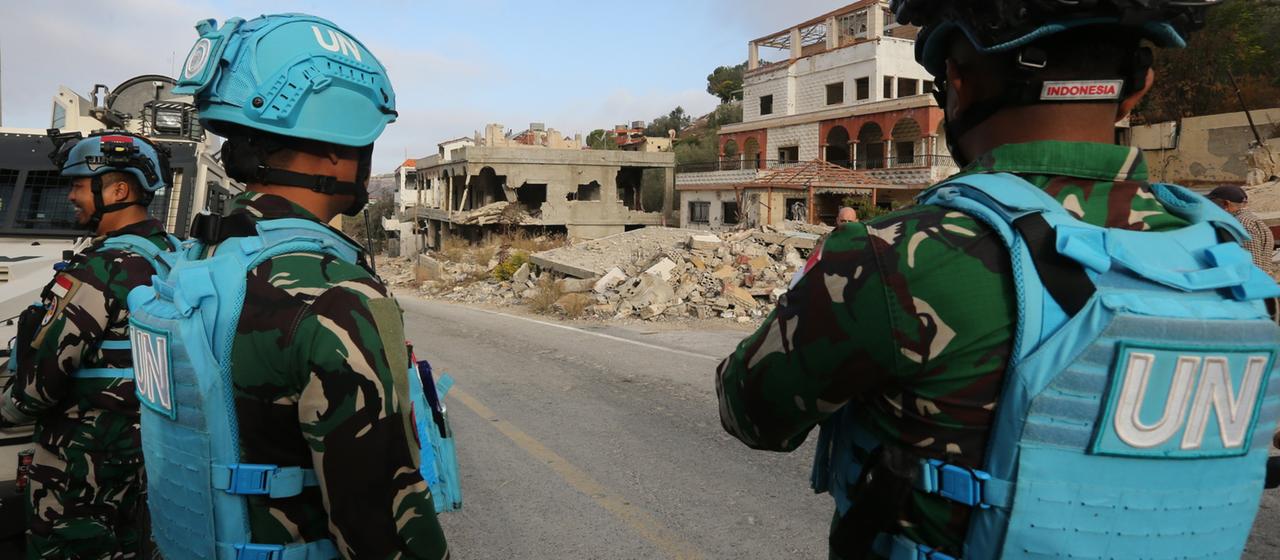 Soldaten der UN-Friedenstruppen (Unifil) patroullieren im Südlibanon (Archiv: 20. Oktober 2025)