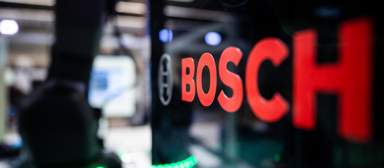 Das Logo der Robert Bosch GmbH.