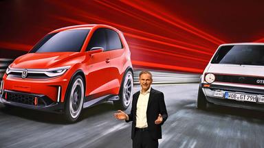 VW-Chef Blume bei der Jahrespressekonferenz