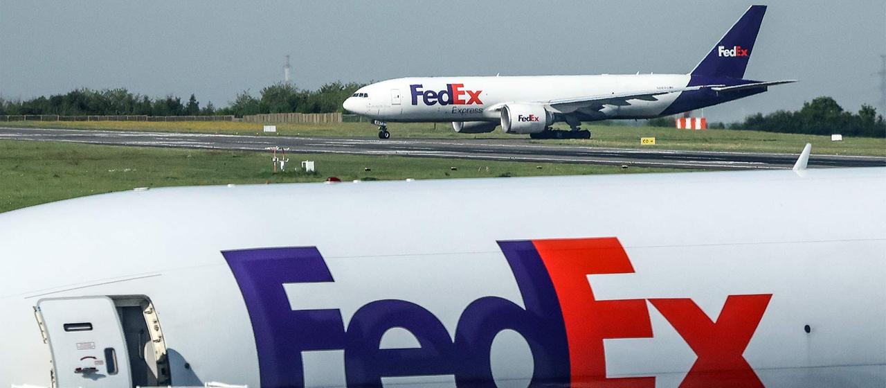 FedEx Frachtflugzeuge