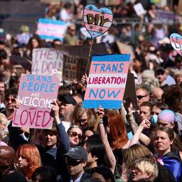 Demonstration für Trans-Rechte in London