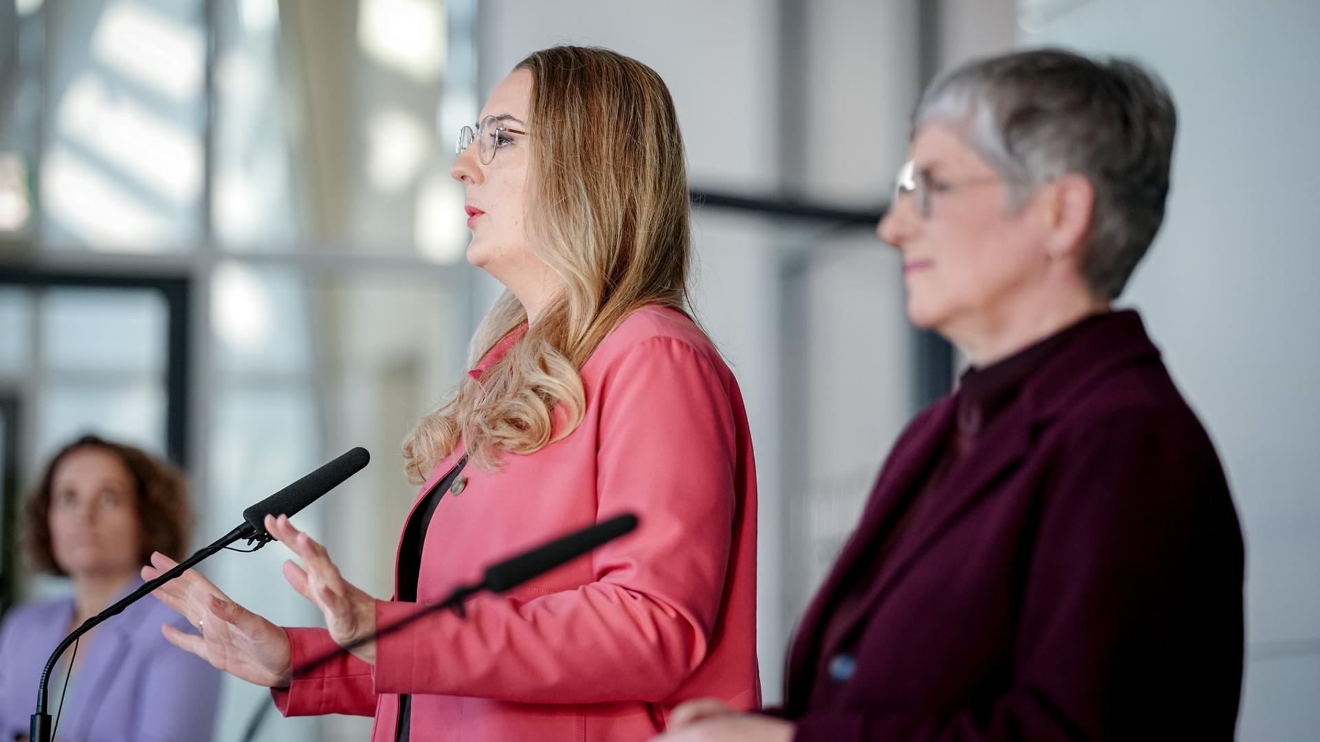 Katharina Dröge und Britta Haßelmann | dpa