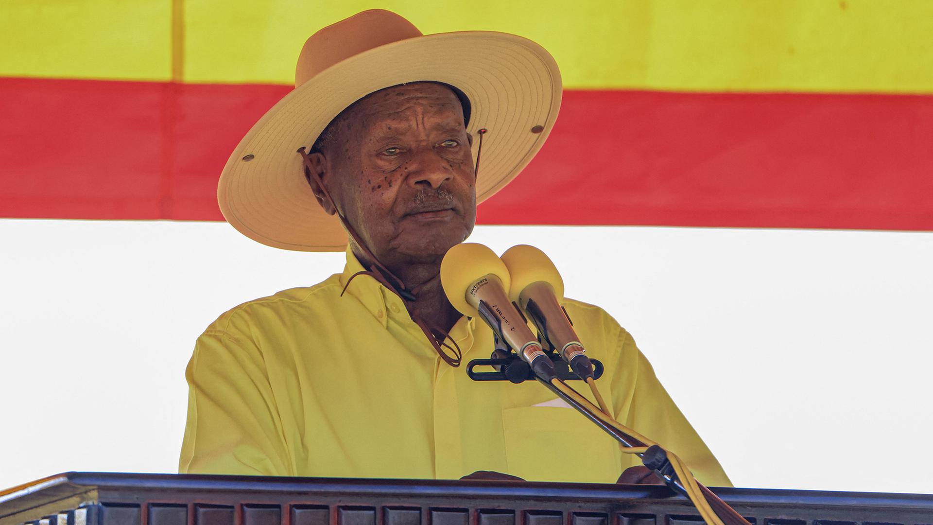 Yoweri Museveni | AFP