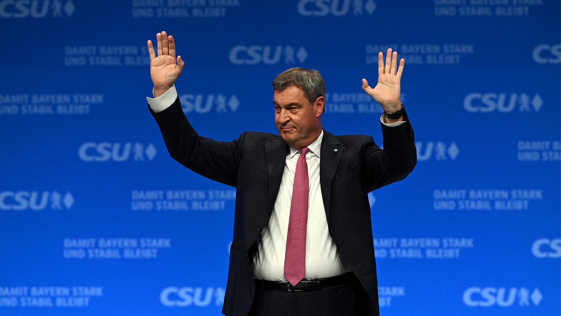 CSU-Parteitag bestätigt Söder mit Rekordergebnis | tagesschau.de