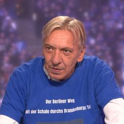 Herthas Präsidentschaftskandidat Olaf Brandt (Quelle: rbb)