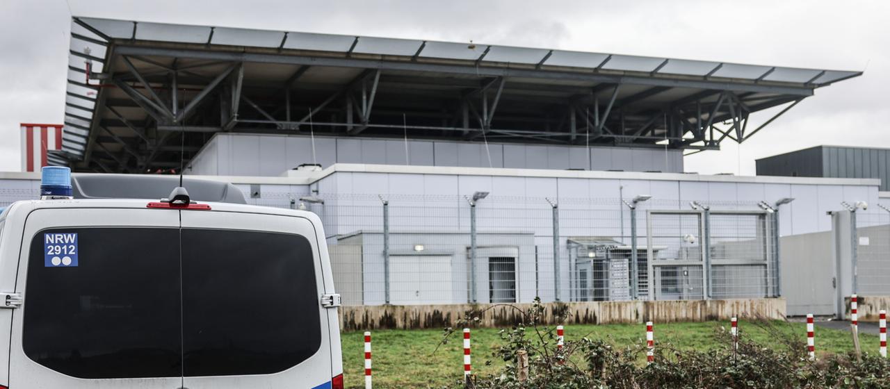 Gebäude des Oberlandesgerichts Düsseldorf, in dem üblicherweise Gerichtsverfahren mit erhöhten Sicherheitsvorkehrungen stattfinden.