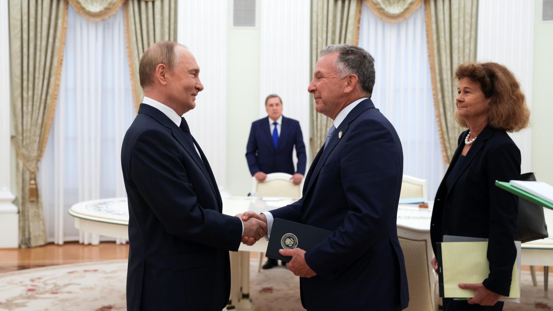 Wladimir Putin und Steve Witkoff | EPA