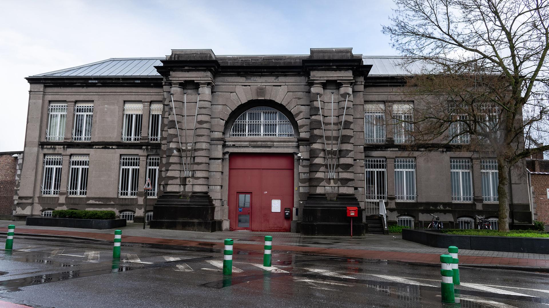 Außenansicht des Gefängnisses Mechelen in Belgien. | picture alliance/dpa/BELGA
