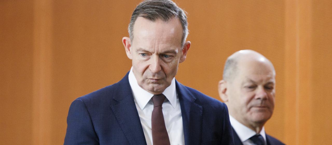 Volker Wissing (links) und Olaf Scholz