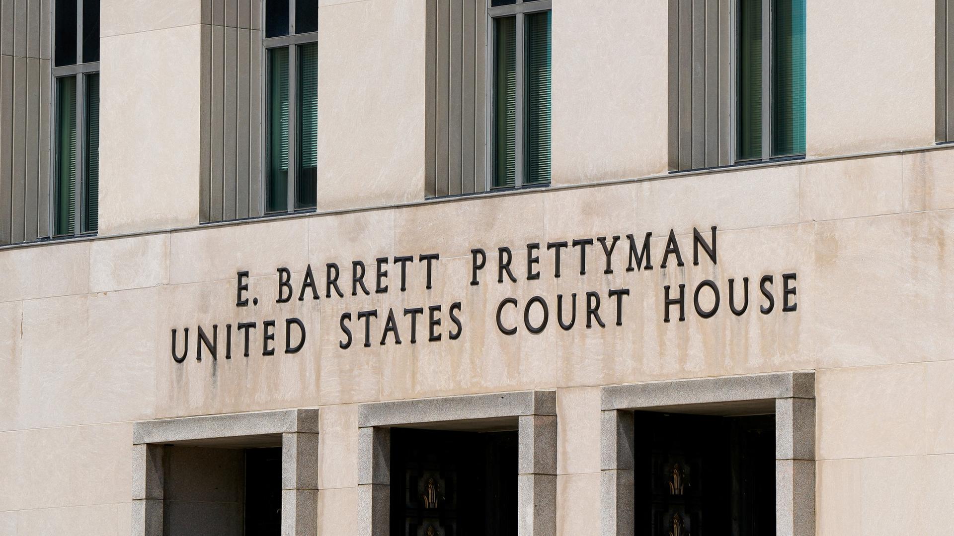 Das Gericht in Washington, in dem der mutmaßliche Schütze des Correspondent's Dinner, angehört wurde. | REUTERS