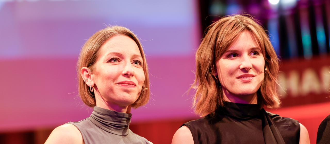 Katharina Willinger und Sophie von der Tann