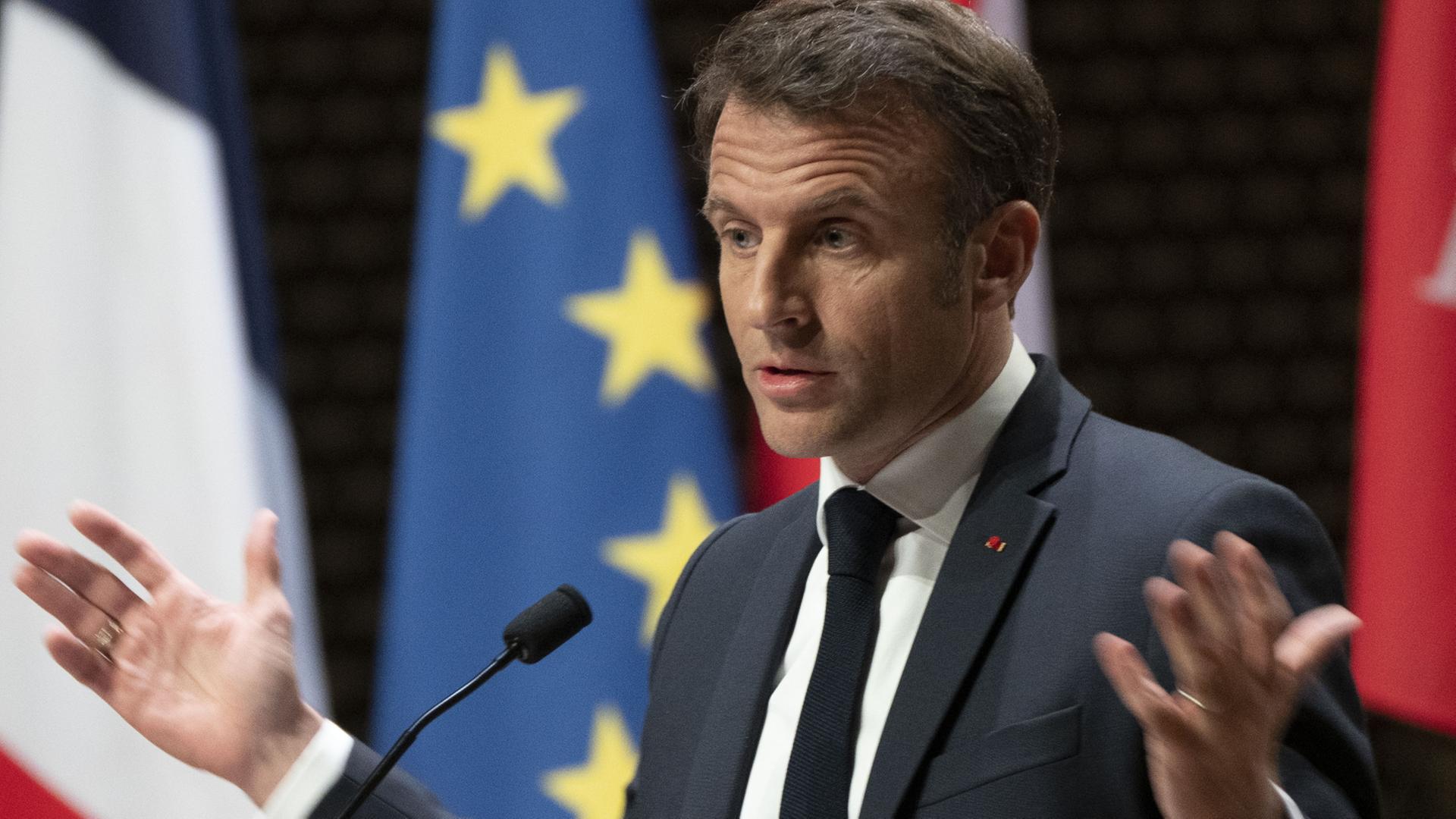 Rede Macrons in Den Haag: Ein Traum vom souveränen Europa | tagesschau.de