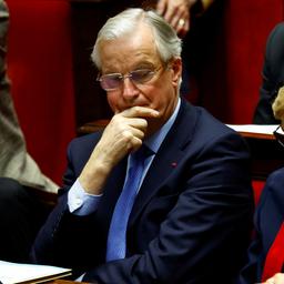 Michel Barnier, Nathalie Delattre und Didier Migaud in Paris 