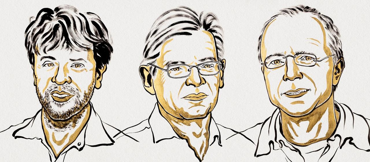 Karl Deisseroth, Peter Hegemann und Georg Nagel