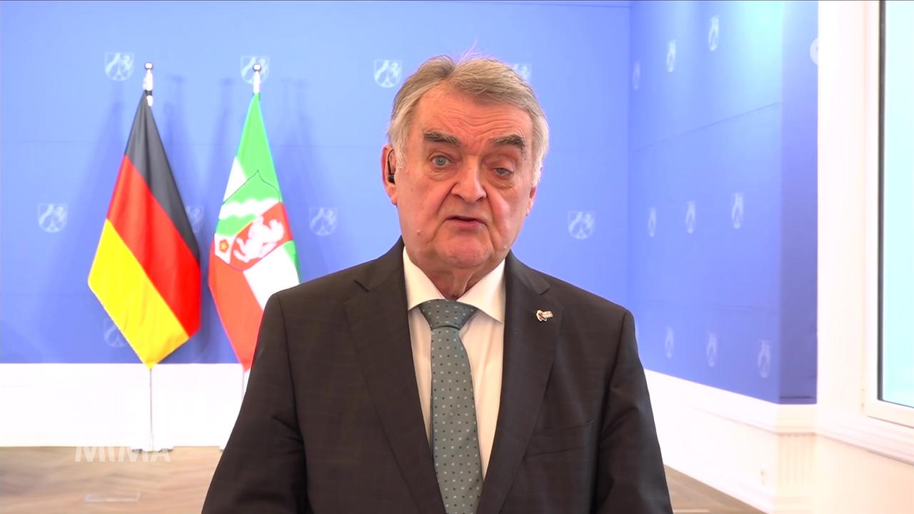 "Tausend andere Probleme", Herbert Reul, Innenminister NRW, spricht sich gegen die Cannabis-Legalisierung aus | tagesschau.de
