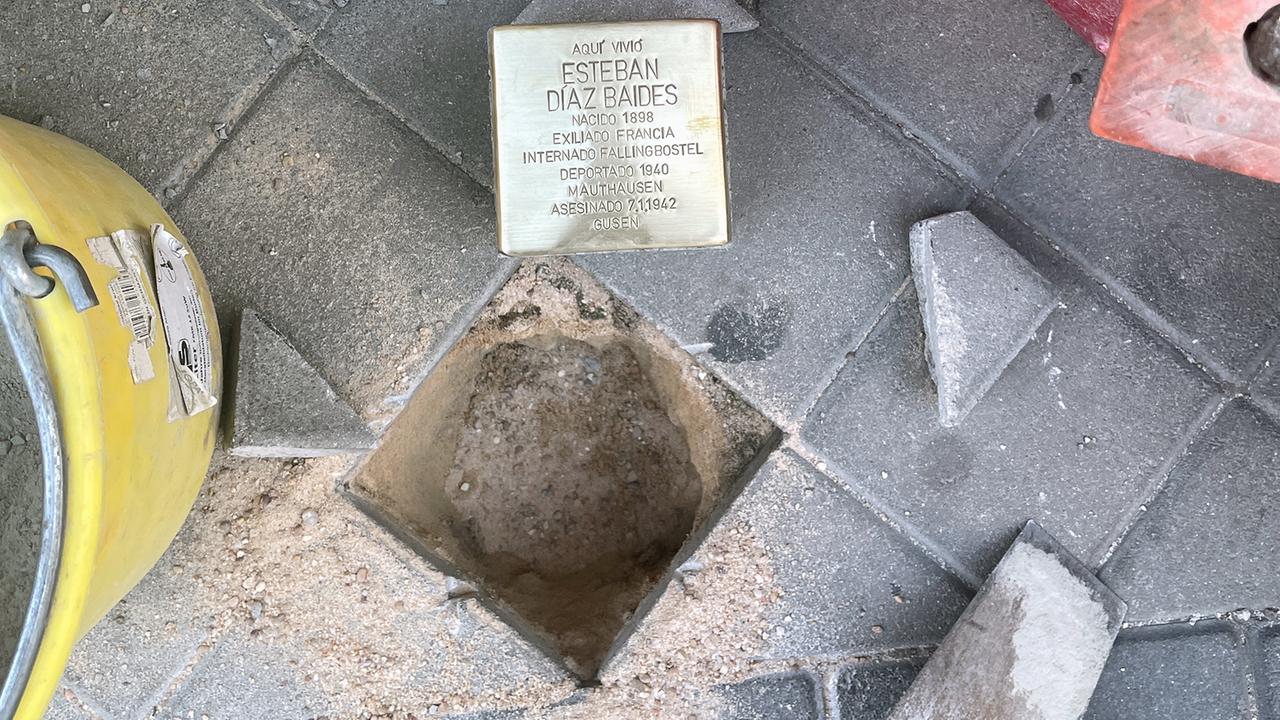 Stolpersteine in Spanien: “Ein Akt der Gerechtigkeit”
