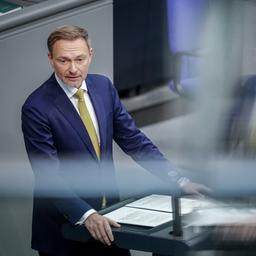 Christian Lindner im Bundestag am 1. Dezember 2023.