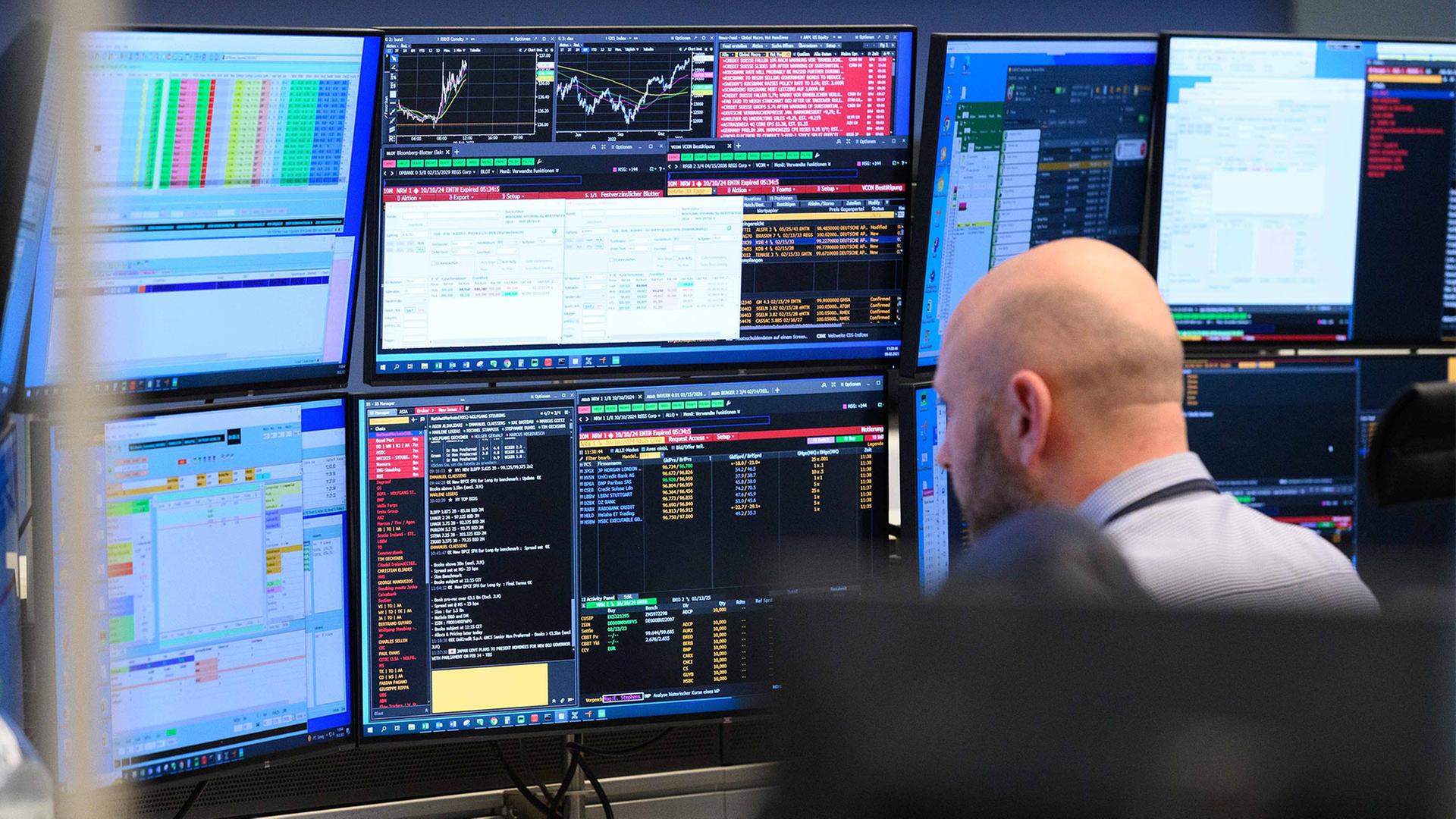 Börsenhändler in Frankfurt | picture alliance / SvenSimon