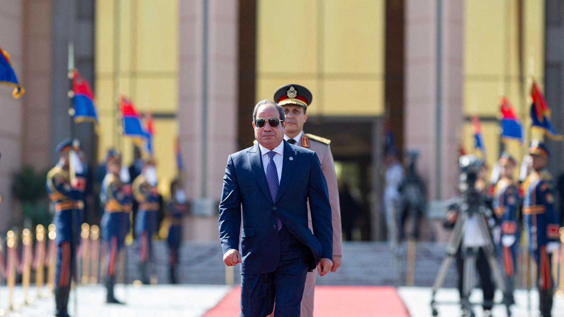 Abdel Fattah al Sisi  | via REUTERS