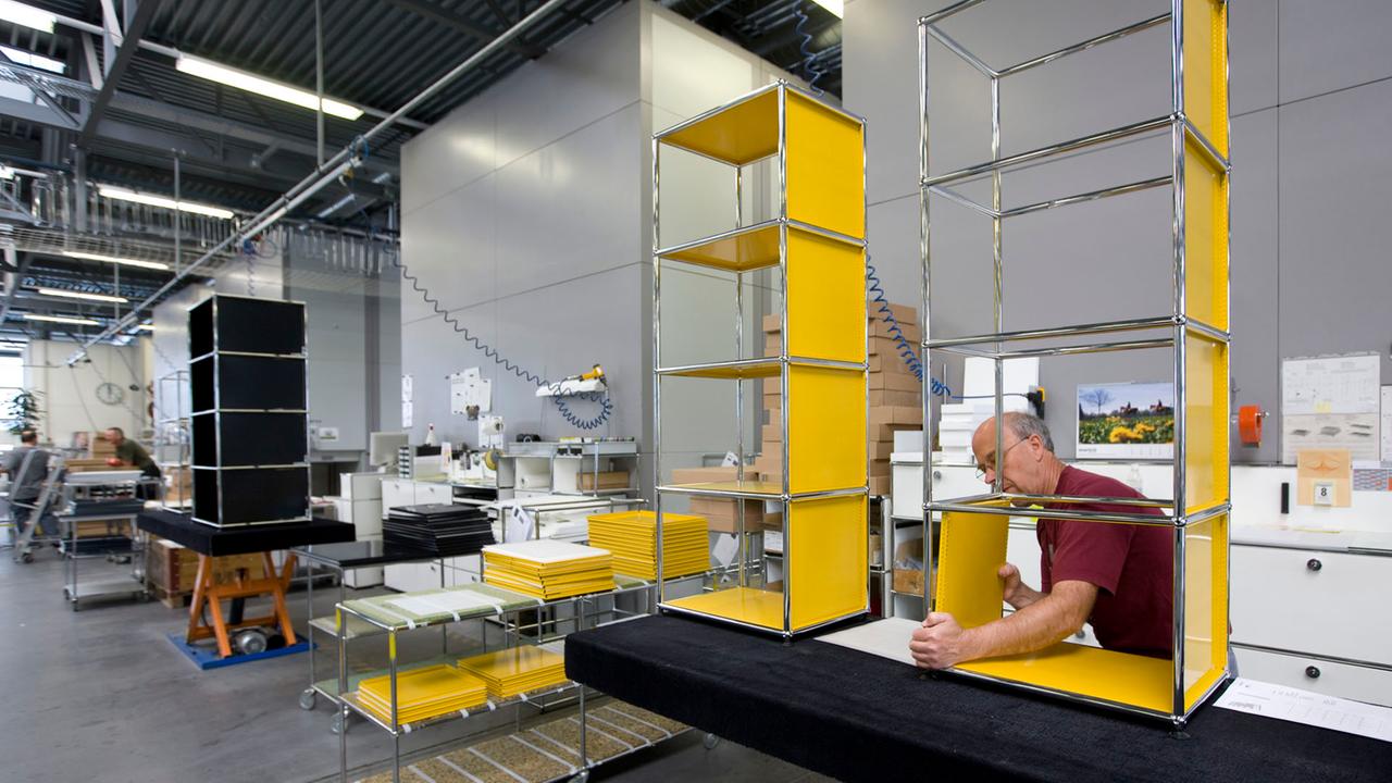 USM-Haller-Regale können urheberrechtlich geschützt sein