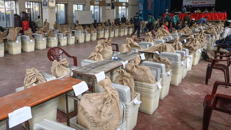 Wahlvorbereitungen in Bangladesch 