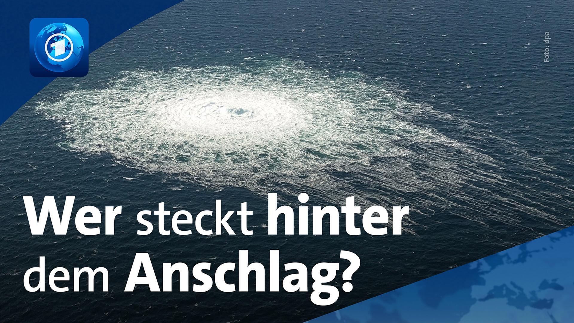 Nord-Stream-2-Gasleck in der NÃ¤he von Bornholm, DÃ¤nemark. | dpa/ARD-Aktuell