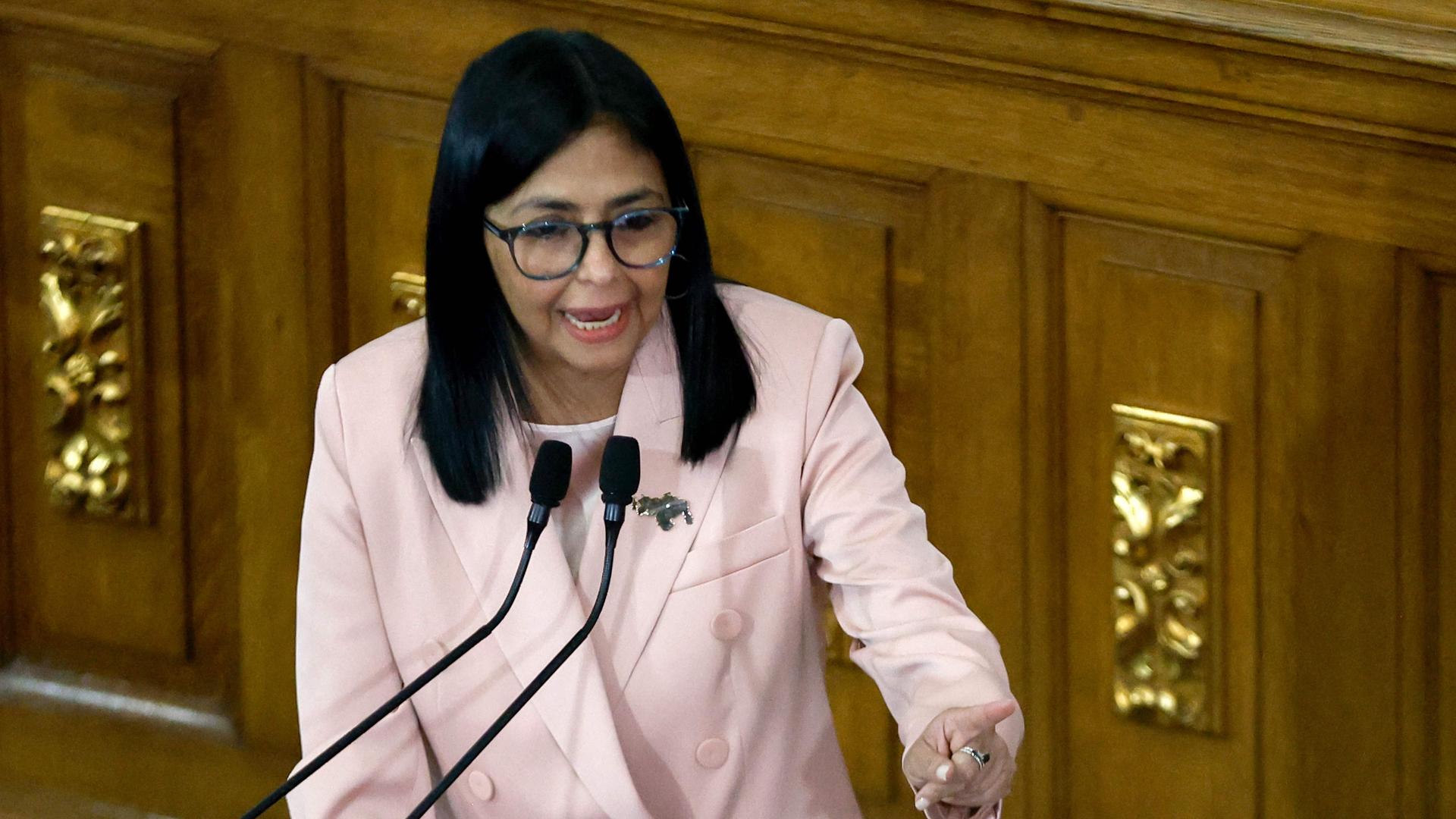 Delcy RodrÃ­guez (Archiv) | AFP