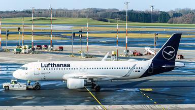Airbus A320 der Lufthansa.