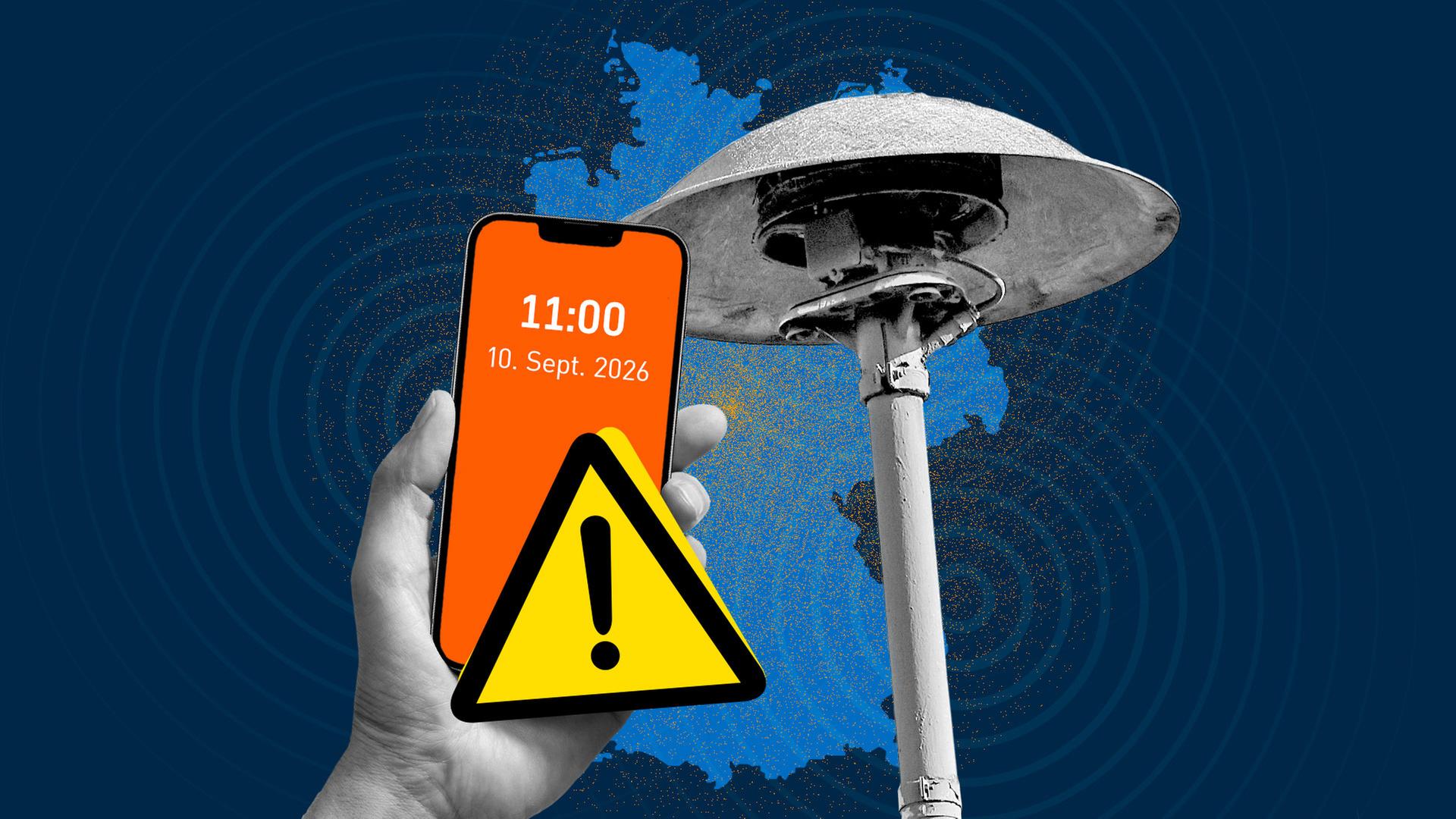 Warntag am 10. September 2026: Probealarm mit Handys und Sirenen