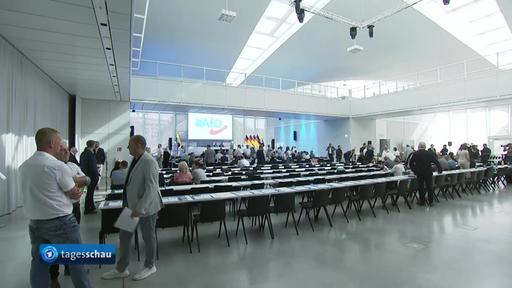 Parteitag der AfD in Sachsen-Anhalt