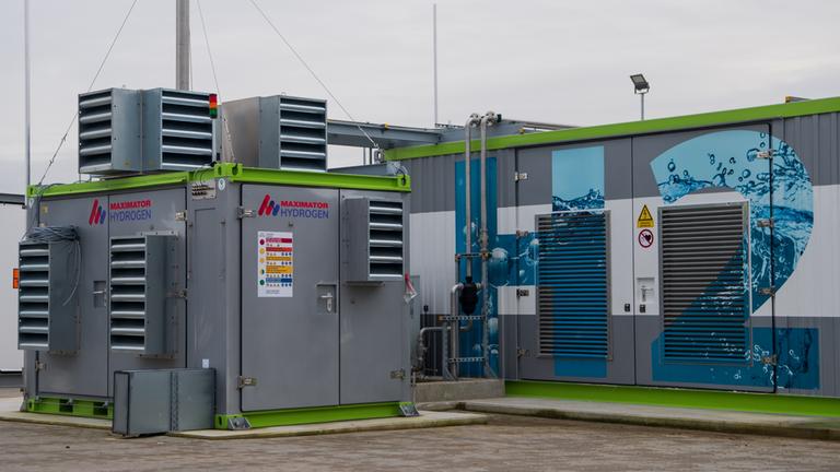 Eine Anlage zur Produktion von grünem Wasserstoff