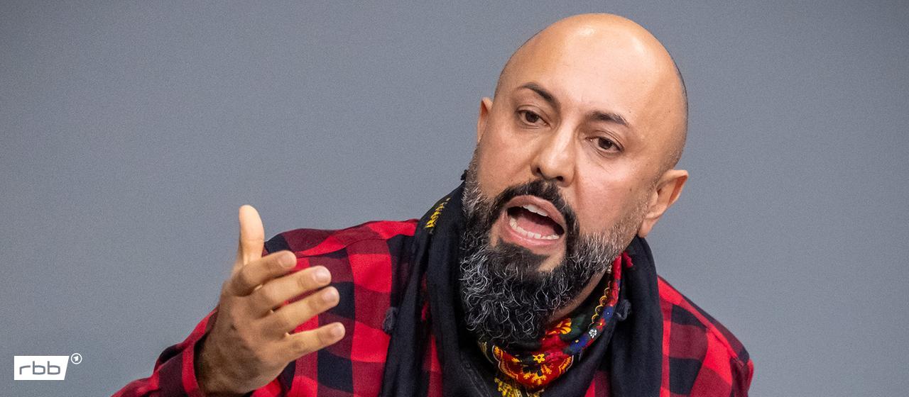 Ferat Koçak (Die Linke). (Quelle: dpa/Michael Kappeler)
