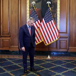 Kevin McCarthy bei seinem Abschied aus dem US-Repräsentantenhaus