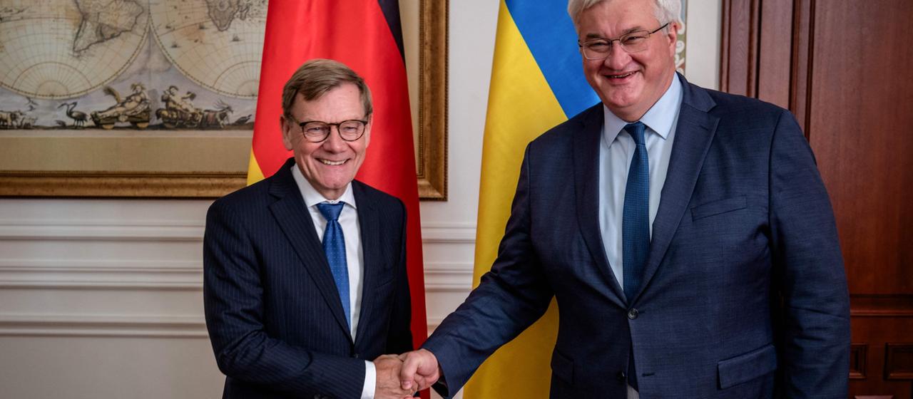 Johann Wadephul, Andrij Sybiha