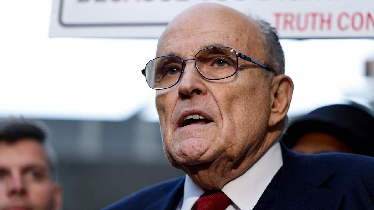 Nach Klage auf Schadensersatz Giuliani meldet Konkurs an tagesschau.de