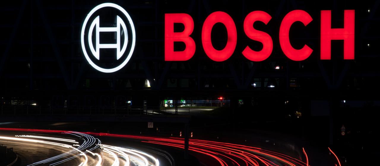 Das Logo der Robert Bosch GmbH.