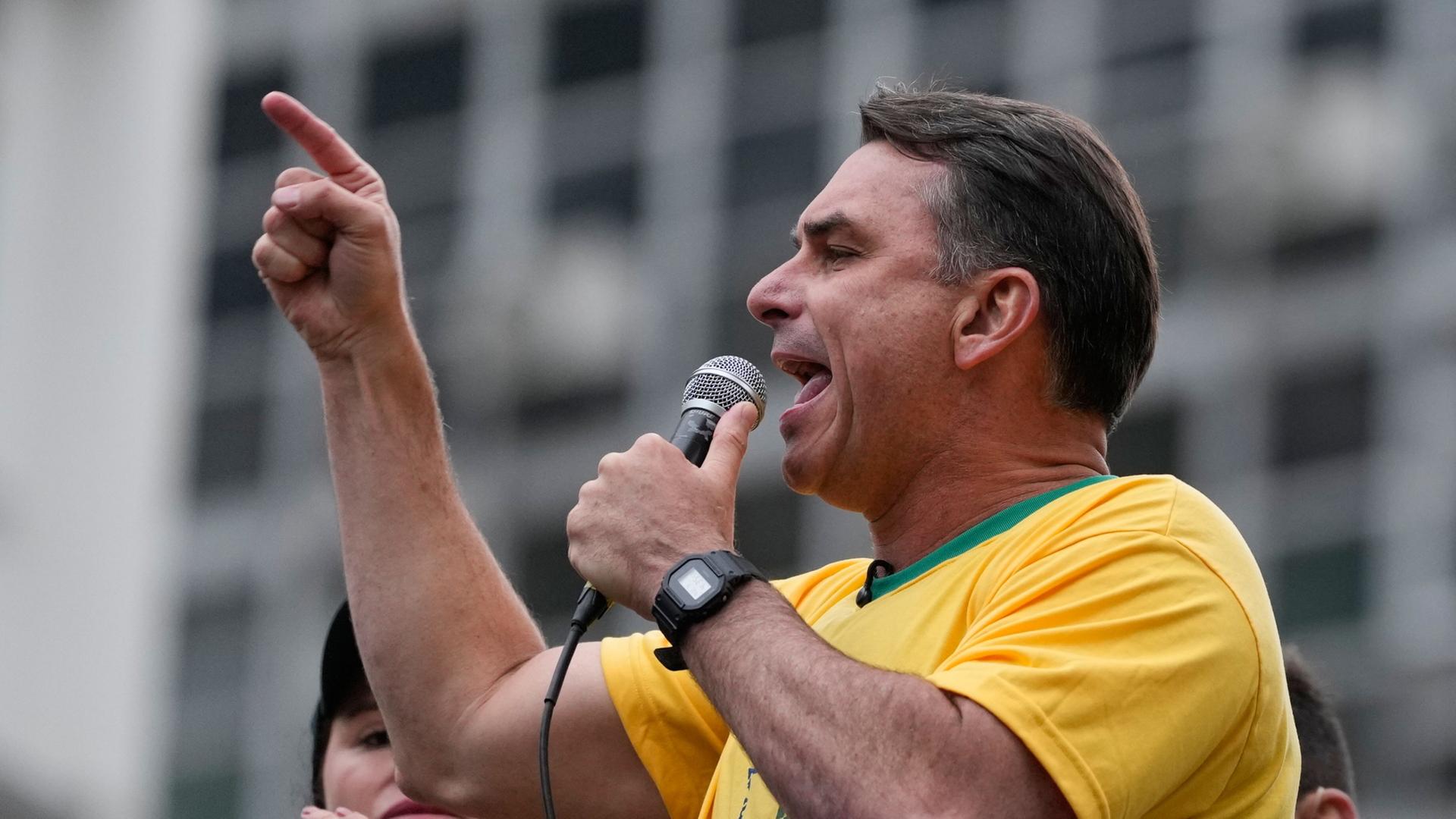Flávio Bolsonaro strebt Präsidentschaft an
