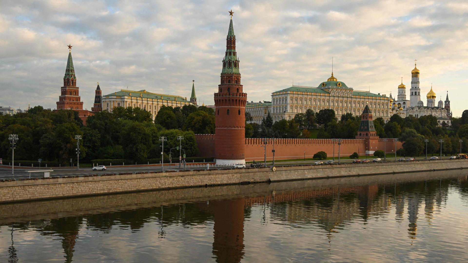 Blick auf den Kreml in Moskau. | AFP