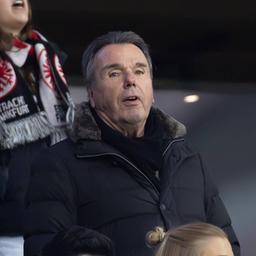Heribert Bruchhagen im Frankfurter Stadion