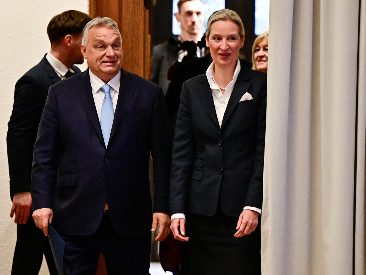 Besuch bei Orban: Weidel lobt Ungarn als "großes Vorbild" | tagesschau.de