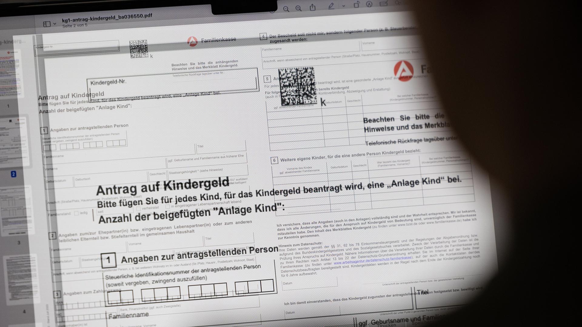 Kindergeld soll von 2027 an ohne Antrag ausgezahlt werden