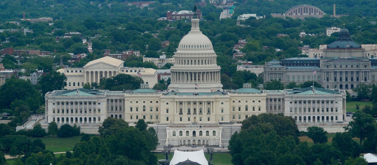 Das Kapitol in Washington